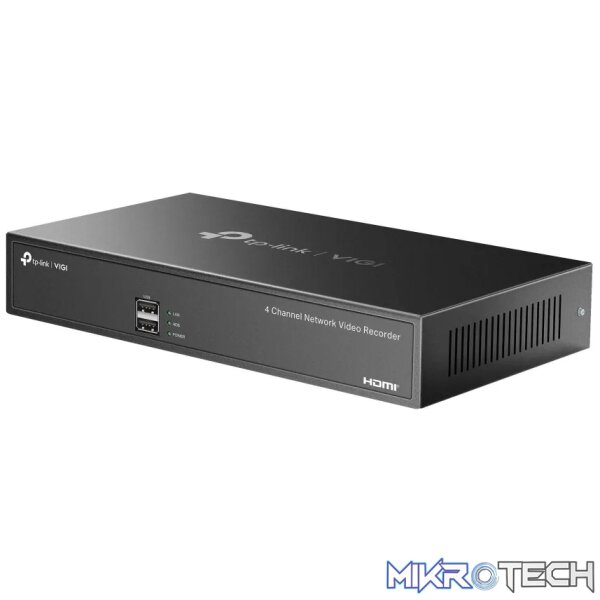 TP-Link VIGI  4-Channel 4K H.265+ Network Video Recorder | NVR1004H - Image 3