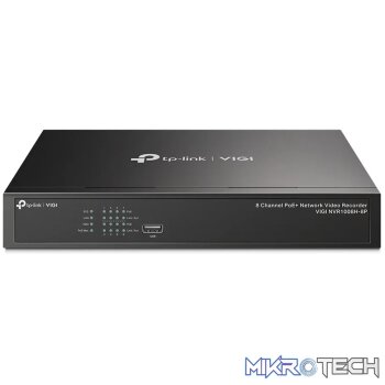 TP-Link VIGI NVR1008H 8-Channel 8MP PoE+ NVR | NVR1008H-8P