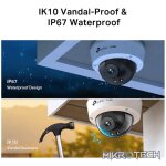 TP-Link Vigi C230 3MP 2.8mm Full-Colour Dome Network Camera - Image 8