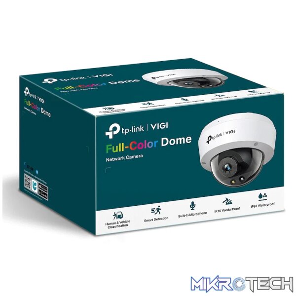 TP-Link Vigi C250 5MP 4mm Full-Color Dome Network Camera - Image 3