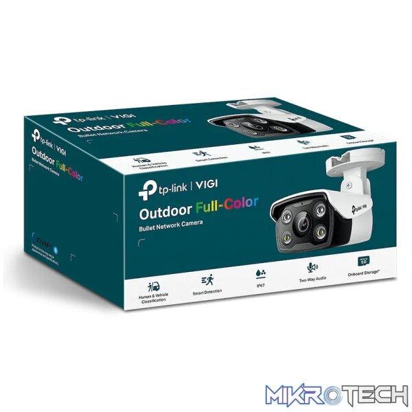 TP-Link Vigi C340 4MP 6mm Outdoor Full-Color Bullet Network Camera - Image 2
