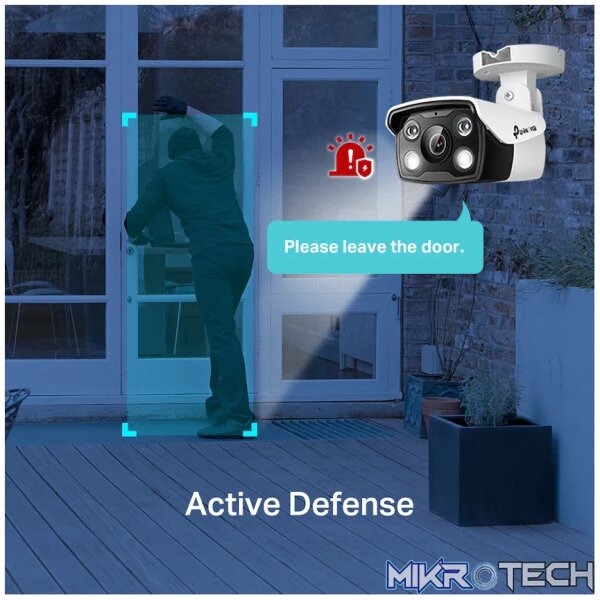 TP-Link Vigi C340 4MP 6mm Outdoor Full-Color Bullet Network Camera - Image 7