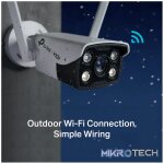 TP-Link Vigi C340-W 4MP 4mm Outdoor Full-Color Wi-Fi Bullet Network Camera - Image 5
