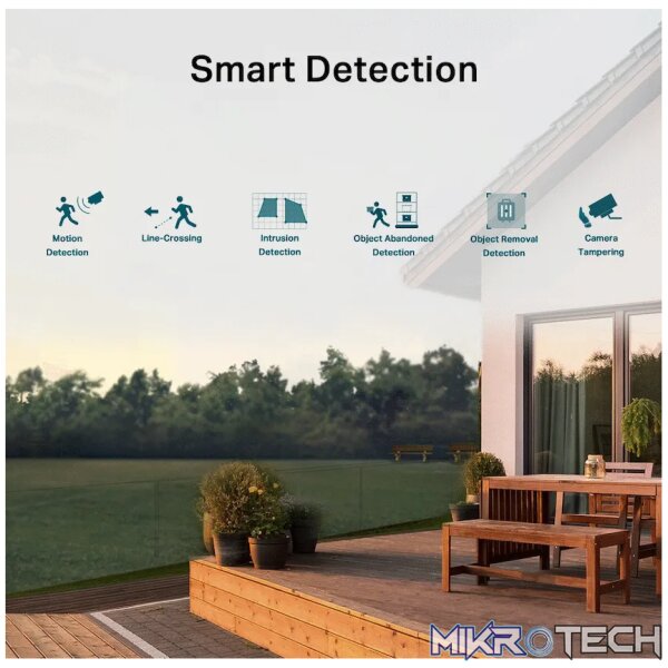 TP-Link Vigi C340-W 4MP 4mm Outdoor Full-Color Wi-Fi Bullet Network Camera - Image 7