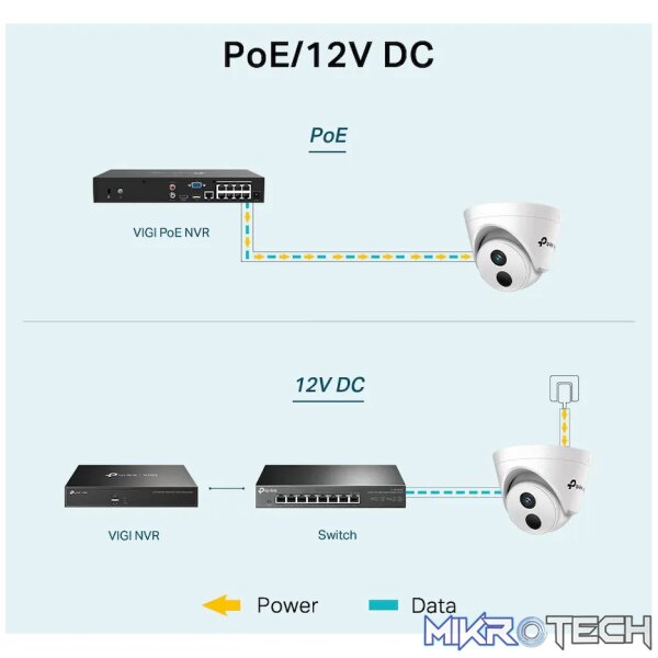 TP-Link Vigi C440I 4MP 4mm Turret Network Camera - Image 8