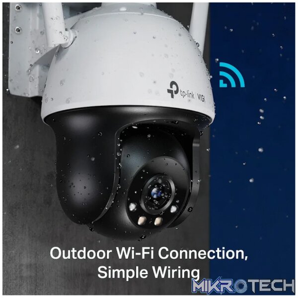 TP-Link Vigi C540-W 4MP 4mm Outdoor Full-Color Wi-Fi PT Net Camera - Image 6