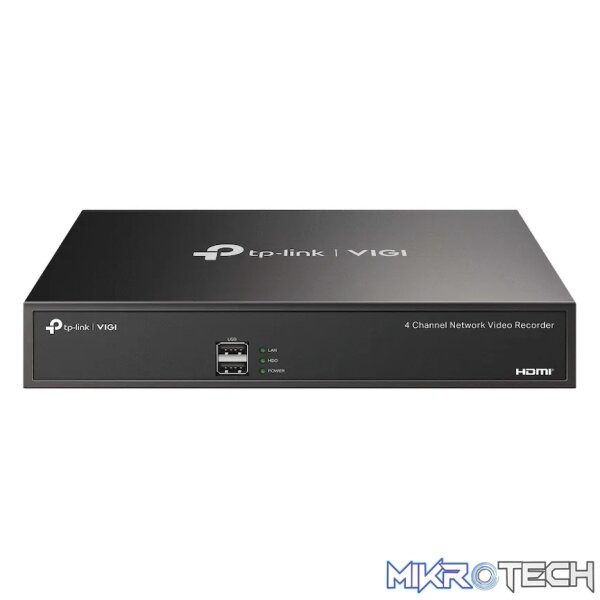 TP-Link Vigi NVR1004H 4-Channel Network Video Recorder - Image 2