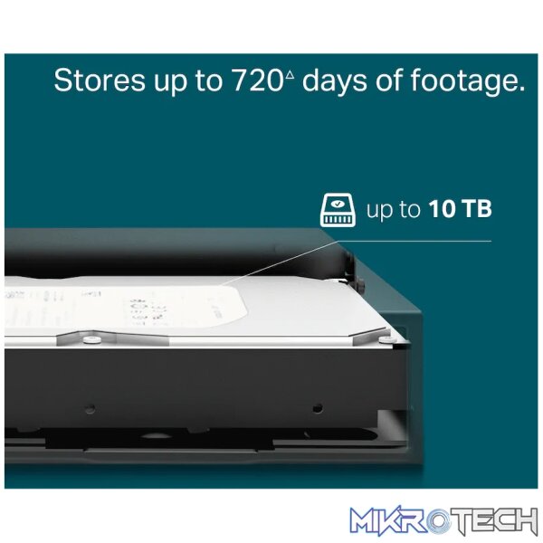 TP-Link Vigi NVR1016H 16-Channel Network Video Recorder - Image 4
