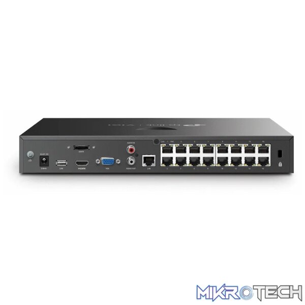 TP-Link Vigi NVR2016H-16P 16-Channel PoE+ Network Video Recorder - Image 3