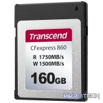 TRANSCEND 160GB CFE860 CF EXPRESS TYPE B CARD READ/WRITE up to 1750/1500 MB/s - Image 2
