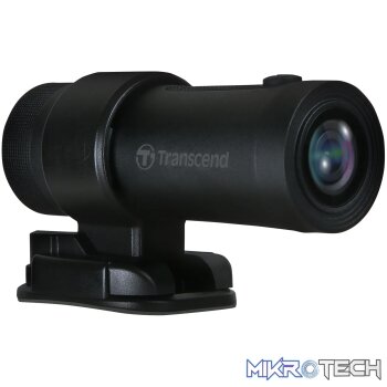 TRANSCEND DRIVE PRO 20B Motorcycle Dashcam / Compact POV cam with 64GB MicroSD Card -IP68 with STARVIS Camera Sensor