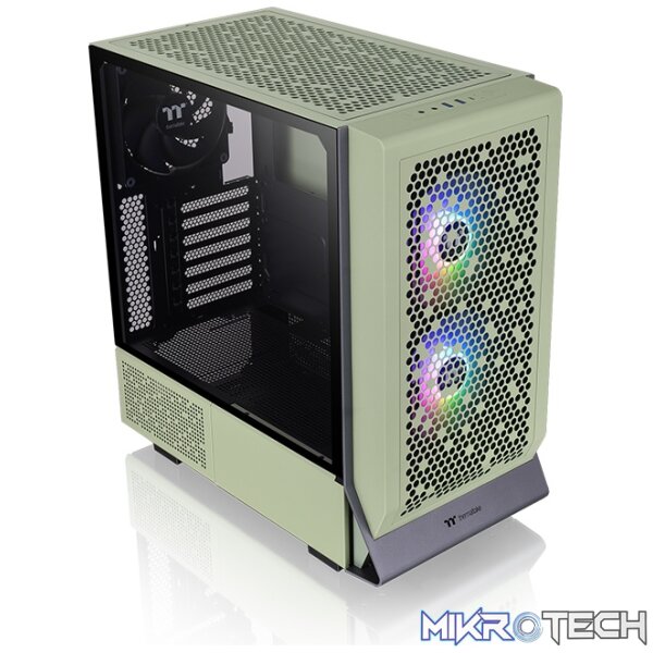 ThermalTake CASE, CERES 300 TG ARGB MATCHA GREEN - Image 6