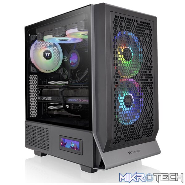 ThermalTake CASE, CERES 300 TG ARGB MID TOWER CHA - Image 3