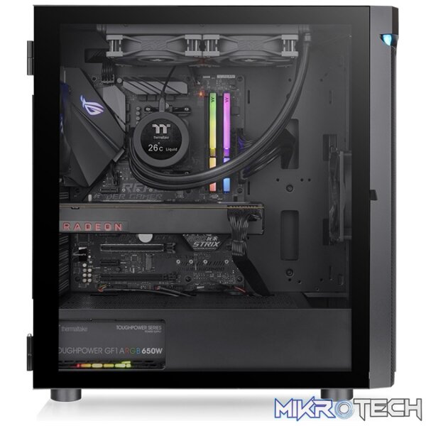 ThermalTake CASE, H590 TG ARGB MID TOWER - Image 4