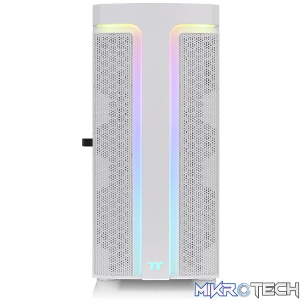 ThermalTake CASE, H590 TG SNOW ARGB MID TOWER - Image 3