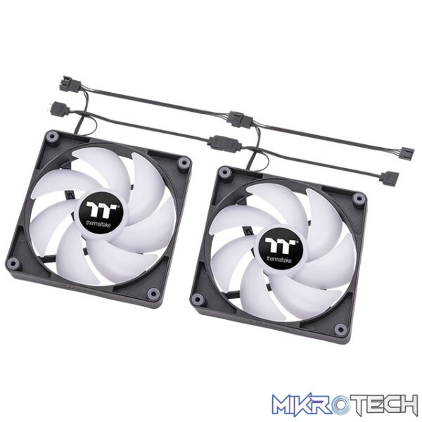 ThermalTake FAN, CT140 ARGB SYNC PC COOLING 2PK - Image 3