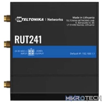 Teltonika RUT241 LTE Cat 4 Industrial Router