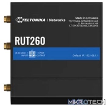 Teltonika RUT260  4G LTE Cat 6 Router