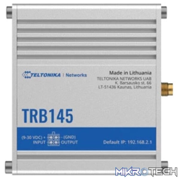 Teltonika TRB145 LTE Cat1 RS485 Gateway Teltonika TRB145 LTE Cat1 RS485 Gateway