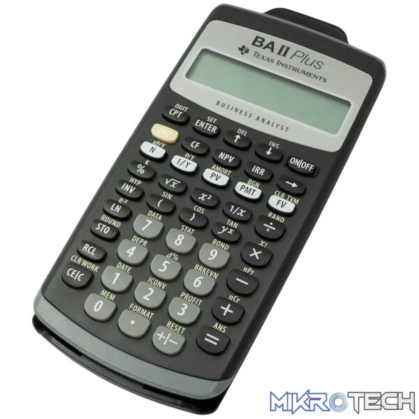 Texas Instruments BA ii Plus Financial Calculator Texas Instruments BA ii Plus Financial Calculator