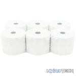 Thermal till rolls 57mmx76mm - Pack of 6