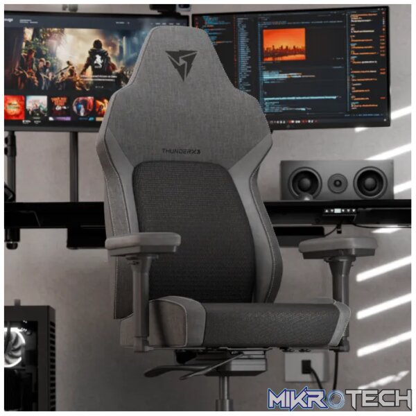 Thunderx3 CORE SMART Ergonomic Chair - Mesh Black (TEGC-2072101.11). - Image 4