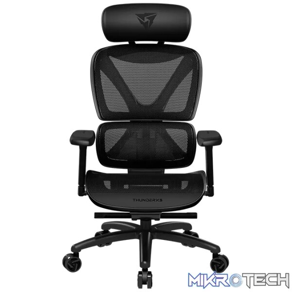 Thunderx3 XTC PRO Ergonomic Chair - Mesh Black (TEGC-3091101.11). - Image 2