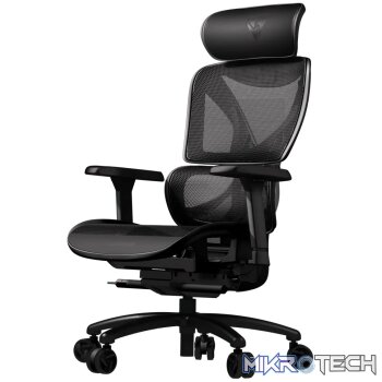 Thunderx3 XTC PRO Ergonomic Chair - Mesh Black (TEGC-3091101.11).