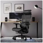 Thunderx3 XTC PRO Ergonomic Chair - Mesh Black (TEGC-3091101.11). - Image 6