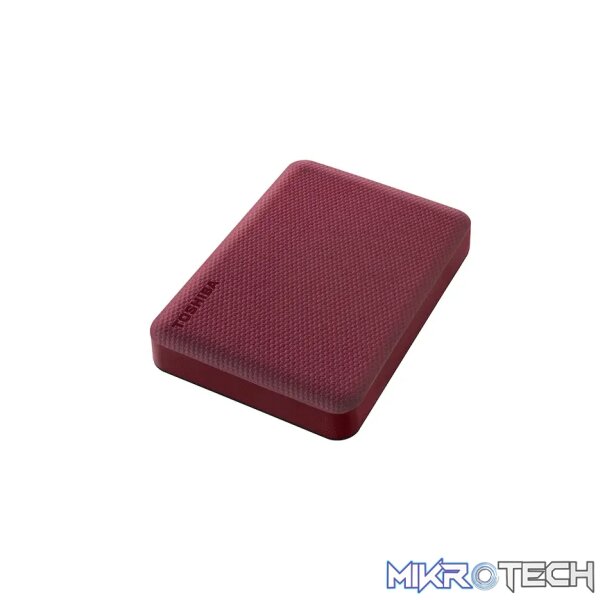 Toshiba Canvio Advance 2tb 2.5 inch USB 3.2 - Red - Image 4