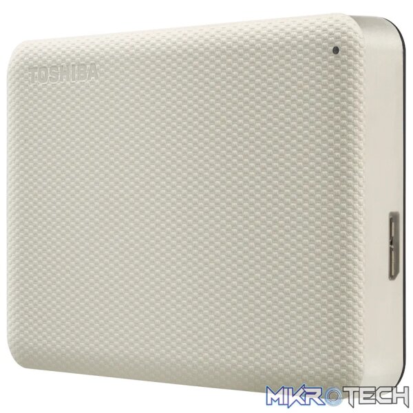 Toshiba Canvio Advance 2tb 2.5 inch USB 3.2 - White - Image 2