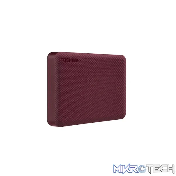 Toshiba Canvio Advance 4TB 2.5 inch USB 3.2 Red - Image 2