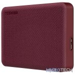 Toshiba Canvio Advance 4TB 2.5 inch USB 3.2 Red