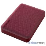 Toshiba Canvio Advance 4TB 2.5 inch USB 3.2 Red - Image 3