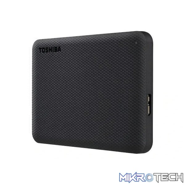 Toshiba Canvio Advance 4tb 2.5 inch USB 3.2 - Black - Image 2
