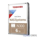 Toshiba N300 NAS Hard Drive 6tb SATA III (512mb/7200rpm) - Image 2
