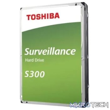 Toshiba S300 2TB Surveillance HDD 3.5"