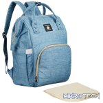 Totes Babe Alma 18l Diaper Backpack - Blue - Image 2