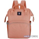 Totes Babe Alma 18l Diaper Backpack - Peach - Image 3