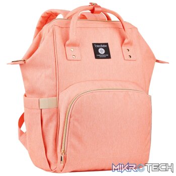 Totes Babe Alma 18l Diaper Backpack - Peach