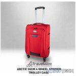Travelwize Arctic 55cm 4-Wheel Spinner Trolley Case - Red - Image 4