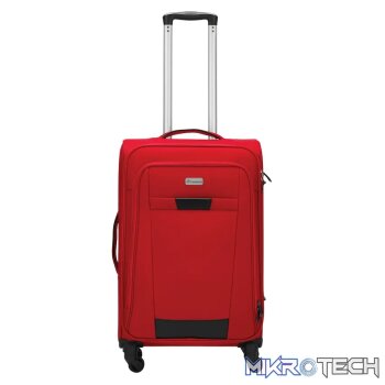 Travelwize Arctic 55cm 4-Wheel Spinner Trolley Case - Red