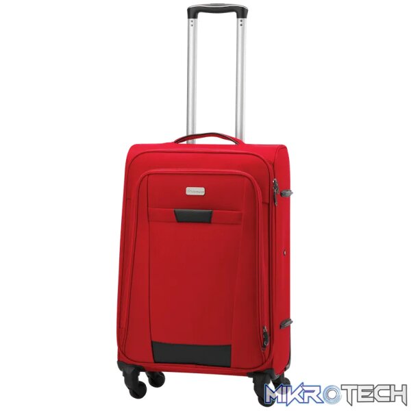 Travelwize Arctic 65cm 4-Wheel Spinner Trolley Case - Red - Image 2