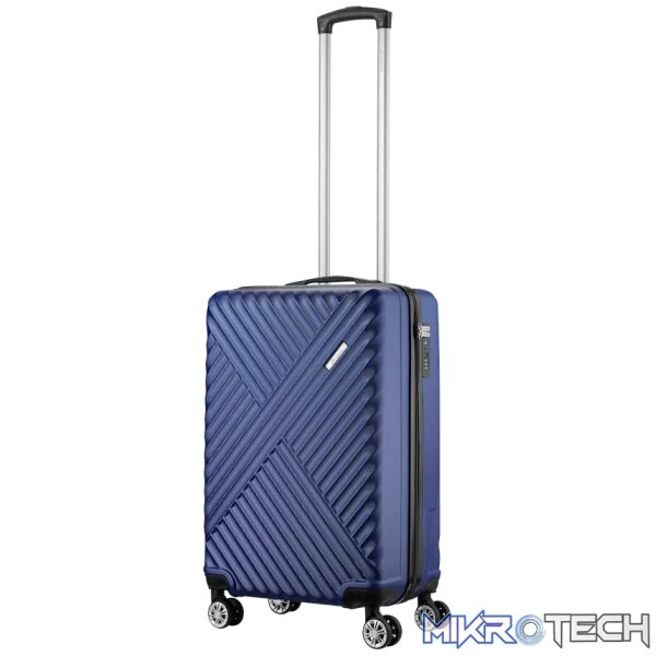 Travelwize Astra ABS 55cm 4-Wheel Spinner Luggage - Navy - Image 2