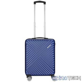 Travelwize Astra ABS 55cm 4-Wheel Spinner Luggage - Navy