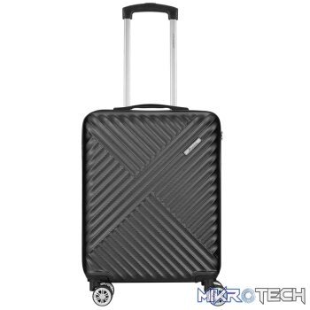Travelwize Astra ABS 67cm 4-Wheel Spinner Luggage - Black