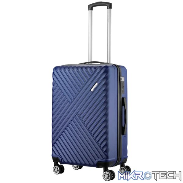 Travelwize Astra ABS 67cm 4-Wheel Spinner Luggage - Navy - Image 2