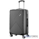 Travelwize Astra ABS 77cm 4-Wheel Spinner Luggage - Black - Image 2