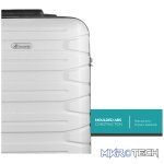 Travelwize Cabana ABS 4-Wheel Spinner 65cm Luggage - Platinum - Image 11