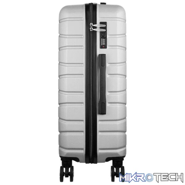 Travelwize Cabana ABS 4-Wheel Spinner 65cm Luggage - Platinum - Image 4